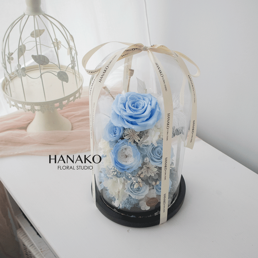 Infinity Bloom Preserved Flower Cloche