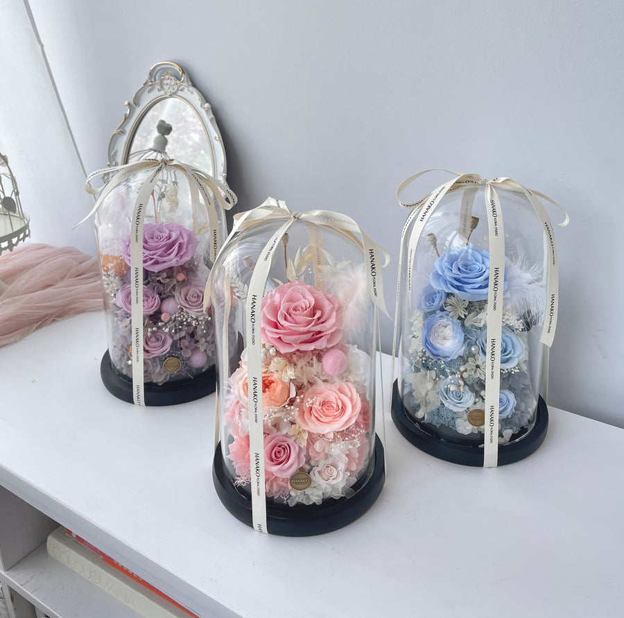 Infinity Bloom Preserved Flower Cloche