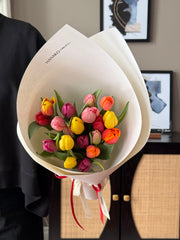 Mystery Tulip Bouquet (Pre-order, 3 Days in Advance)