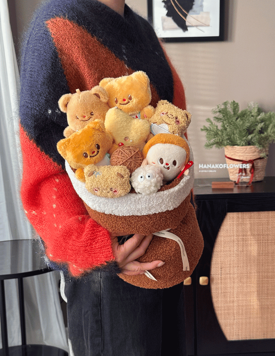 Butter Bear toy Bouquet