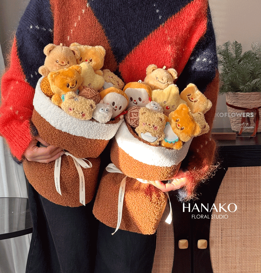 Butter Bear toy Bouquet